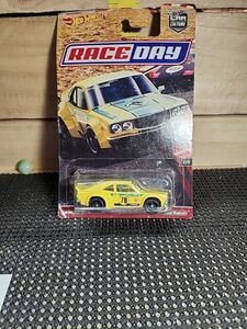 2017 Hot Wheel Pop Car Culture Race Day Yellow Mazda RX-3 Real Riders 海外 即決