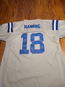 PEYTON MANNING INDIANAPOLIS COLTS JERSEY NFL REEBOK SIZE YOUTH XL 18-20 #18 海外 即決