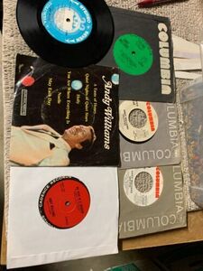 Andy Williams Pop Lot Of 6-J バイナル Records 45 海外 即決