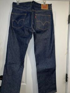 NEW- Vintage Levi's 501 XX Men's 36x 33 Button Fly Denim Jeans - 100% Cotton 海外 即決