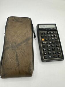 Hewlett Packard HP 41CV Calculator With Original Leather Case 海外 即決
