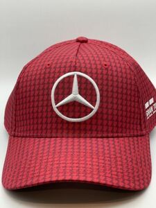 Mercedes AMG Petronas F1 2023 Lewis Hamilton Baseball Hat Red 海外 即決