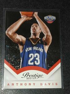 2013-14 Prestige Basketball #145 Anthony Davis 2nd Year Los Angeles Lakers 海外 即決