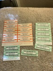 lot of 17インチ Jukebox TITLE STRIPS Randy Barロウ 45 海外 即決