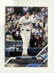 2024 Topps Now Card 106 大谷翔平 MLB All-Time Japanese HR Leader 海外 即決