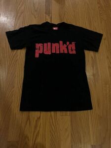 Vintage Punk'd TV Show MTV 2003 Original Television Release T-Shirt S 海外 即決