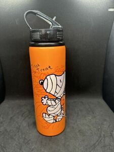 Snoopy Halloween Aluminum Water Bottle 海外 即決