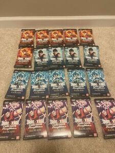 Dragon Ball Z Fusion World Blazing Aura FB02 Blister Booster Pack x20 Packs 海外 即決