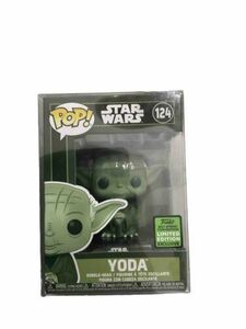 Funko POP! Star Wars - Yoda #124 2021 ECCC Shared Exclusive W/ Protector 海外 即決