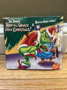 How the Grinch Stole Christmas / Horton Hears a Who by Dr. Seuss (CD, 1966/1969) 海外 即決