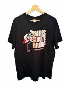 Vintage Chris Duarte Group Austin Texas Music Band T-Shirt Black Sz L Gildan 海外 即決