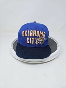 Oklahoma City Thunder Hat Cap Snap Back Blue OKC High Dome Hardwood Classics NBA 海外 即決