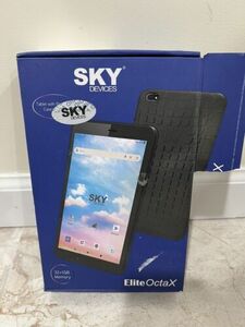 SKY Devices Elite OctaMax 8" HD IPS Tablet 32GB 3GB Android 11 - BLACK 海外 即決