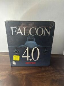 Falcon 4.0 Squadron Leader Special Edition Binder Windows 95/98 PC CD-ROM Sealed 海外 即決