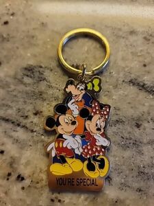 YOUR SPECIAL Key chain Walt Disney World Mickey Goofy Minnie enamel 海外 即決
