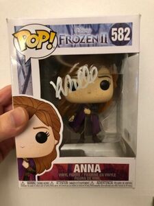 KRISTEN BELL SIGNED ANNA FUNKO POP 582 FROZEN II DISNEY BECKETT BAS COA AUTO 海外 即決