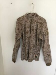 Marine Corps Desert Marpat Inclement Weather FROG Shirt Size Large Long 海外 即決