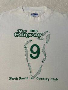 Vintage 1980s 80s 1985 Tim Conway Celebrity Golf Benefit Country Club T-Shirt, M 海外 即決