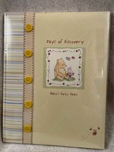 Disney Winnie The Pooh Days Of Discovery Baby’s Early Years Record Book 2003 NOS 海外 即決