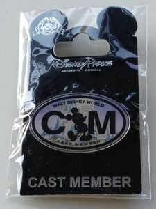 Disney Parks Walt Disney World Exclusive Mickey Cast Member Pin HTF NEW 海外 即決