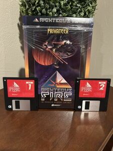 Origin Wing Commander Privateer Righteous Fire 1994 Big Box PC 3.5 海外 即決
