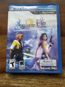 Final Fantasy.X/X2 HD Remaster PS Vita 2014 Tested and Working 海外 即決