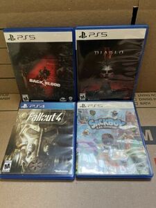 Playstation 4/5 video games lot 海外 即決