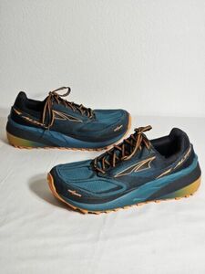 アルトラ Olympus 3.5 メンズ 27.5cm(US9.5) ブルー Orange ランニング Shoes Lace Up Sneakers 海外 即決