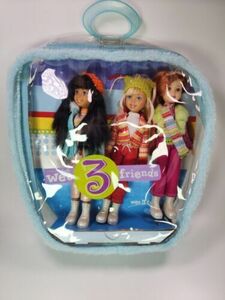 2004 Barbie Wee 3 Friends Snow! Snow! Snow! Stacie, Janet & Lila 海外 即決