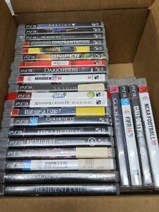 Playstation 3 Game Lot 24 games most without manuals (6) 海外 即決