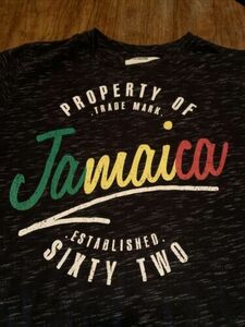 Life Styles JAMAICA Men's Limited Edition Vintage Goods Multicolor T-Shirt (L) 海外 即決