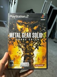 2004 Metal Gear Solid 3: Snake Eater PlayStation 2 PS2 GREAT CONDITION CIB 海外 即決