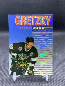 Wayne Gretzky LA Kings Sports 2K Gold Foil Test Issue Hockey Card 海外 即決