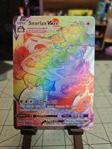 2020 ポケモン TCG - Snorlax Vmax Rainbow - Sword & Shield Secret Rare #206/202 MT 海外 即決