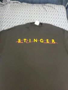 Vtg NEW 1992 Blackbird STINGER Single Stitch Men's XL Bazooka Military Rocket 海外 即決