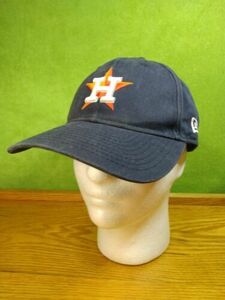 Houston Astros Navy Blue New Era 49Forty Fitted Size Large Distressed Hat Cap 海外 即決