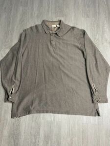 Vintage L.L. Bean Shirt Men’s Size XLarge Tall Brown Herringbone 海外 即決