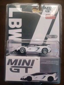 Chase Mini GT 1:64 LB-Silhouette WORKS Lamborghini Aventador GT EVO White #467 海外 即決