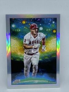 2023 Topps Cosmic Chrome MIKE TROUT Stars in the Night SP Refractor STN-3 Angels 海外 即決