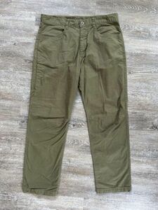 North Face Motion Pants Hiking Olive Army Green Sz 34 Short 34x30 Straight Fit 海外 即決