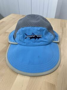 Patagonia spoonbill Hat Fitz Roy Adjustable L/XL Blue Fishing Hiking Hat 2 of 2 海外 即決