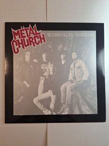 METAL CHURCH 1989 BLESSING IN DISGUISE ORIGINAL バイナル LP HEAVY/POWER/THRASH 海外 即決