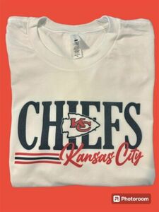 Kansas City Chiefs Vintage Style T-Shirt Adult XL - Extra Large 海外 即決