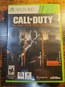 Call of Duty: Black Ops Collection (Microsoft Xbox 360, 2016) 海外 即決