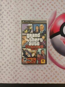 Grand Theft Auto: Chinatown Wars (Sony PSP, 2009) W/ Map 海外 即決