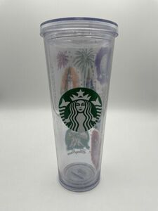 Starbucks Walt Disney Parks 24oz Tumbler Castle Hollywood Tower Fireworks 海外 即決