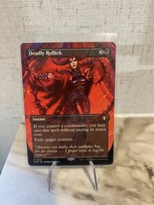 Deadly Rollick Borderless #695 Commander Masters MTG Non-Foil 海外 即決