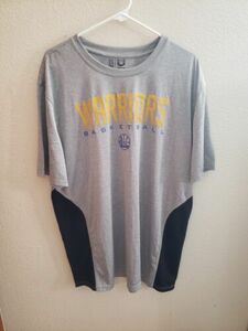 Golden State Warriors Basketball Gray Polyester Shirt Size XXL NBA 海外 即決