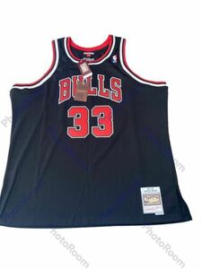 100% Authentic Scottie Pippen Mitchell Ness 97 98 Bulls Jersey Size 2XL NWT 海外 即決
