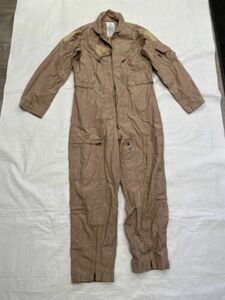 Flyers Coveralls CWU-27/P, TYPE 1, Class 2 TAN Size 42R 海外 即決